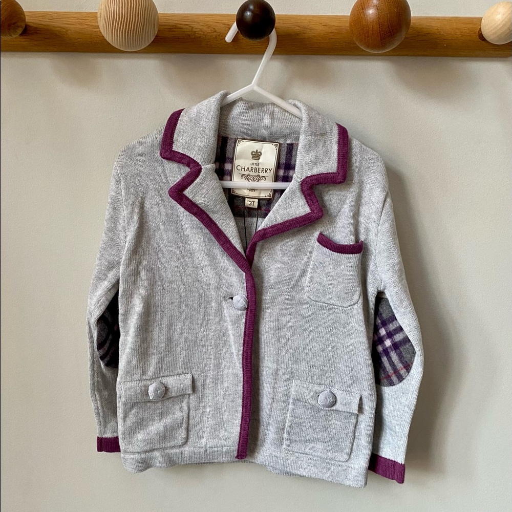 NWT Little Charberry Blazer